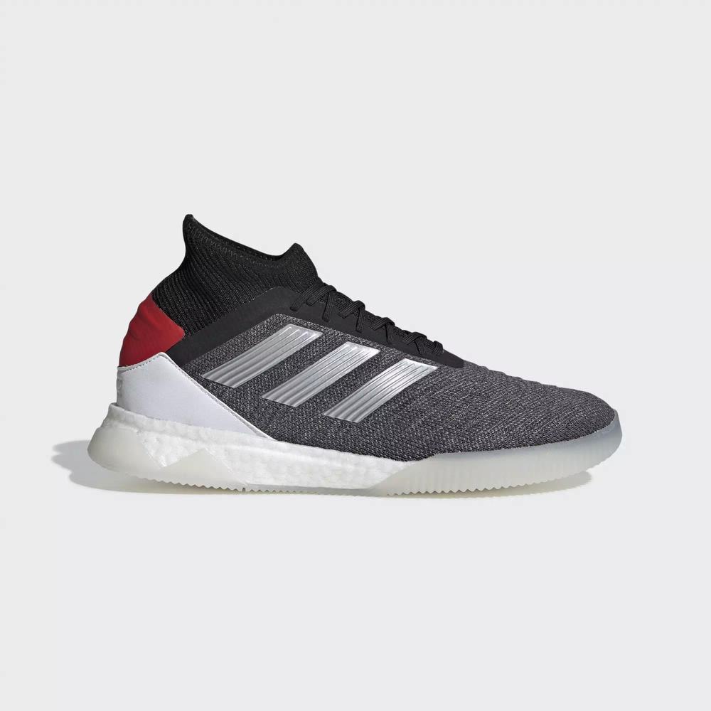 Adidas Predator 19.1 Tenis De Futbol Grises Para Hombre (MX-17273)